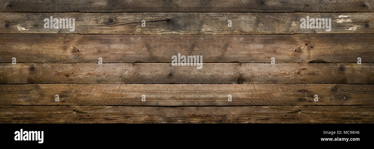 Natural wood texture for background. Copy space, banner Stock Photo