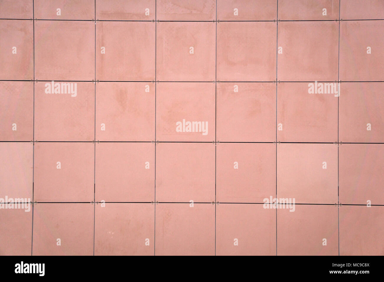 Beige and brown floor tiles Stock Photo
