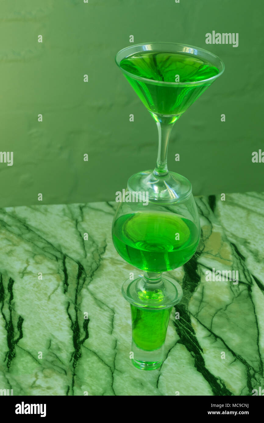 Colorful alcoholic beverage hi-res stock photography and images - Alamy