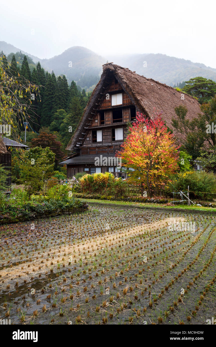 Shirakawa Go Village In U Prefecture Japan It Is One Of Unescos