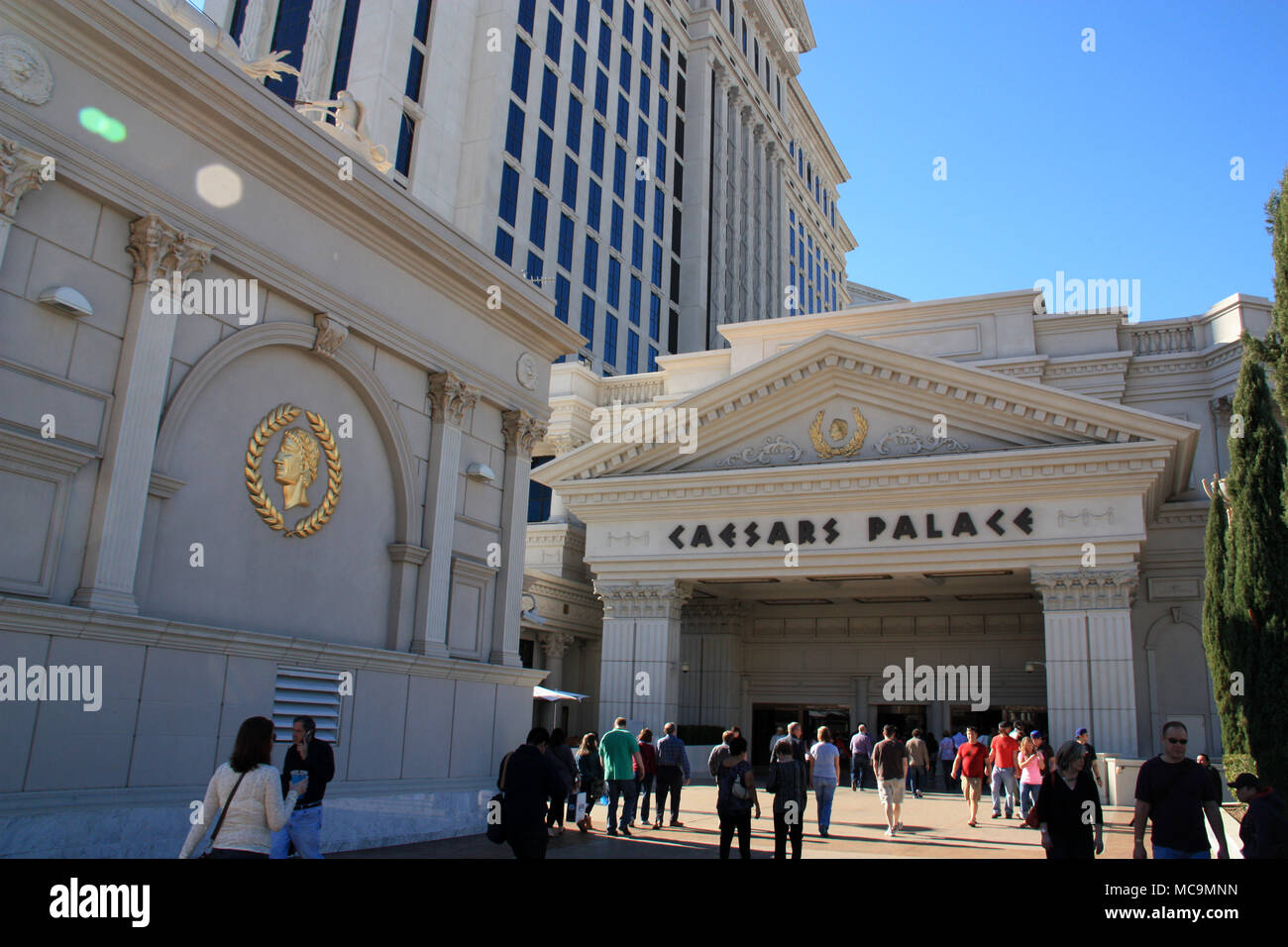 The Caesars Palace casino in Las Vegas Stock Photo - Alamy