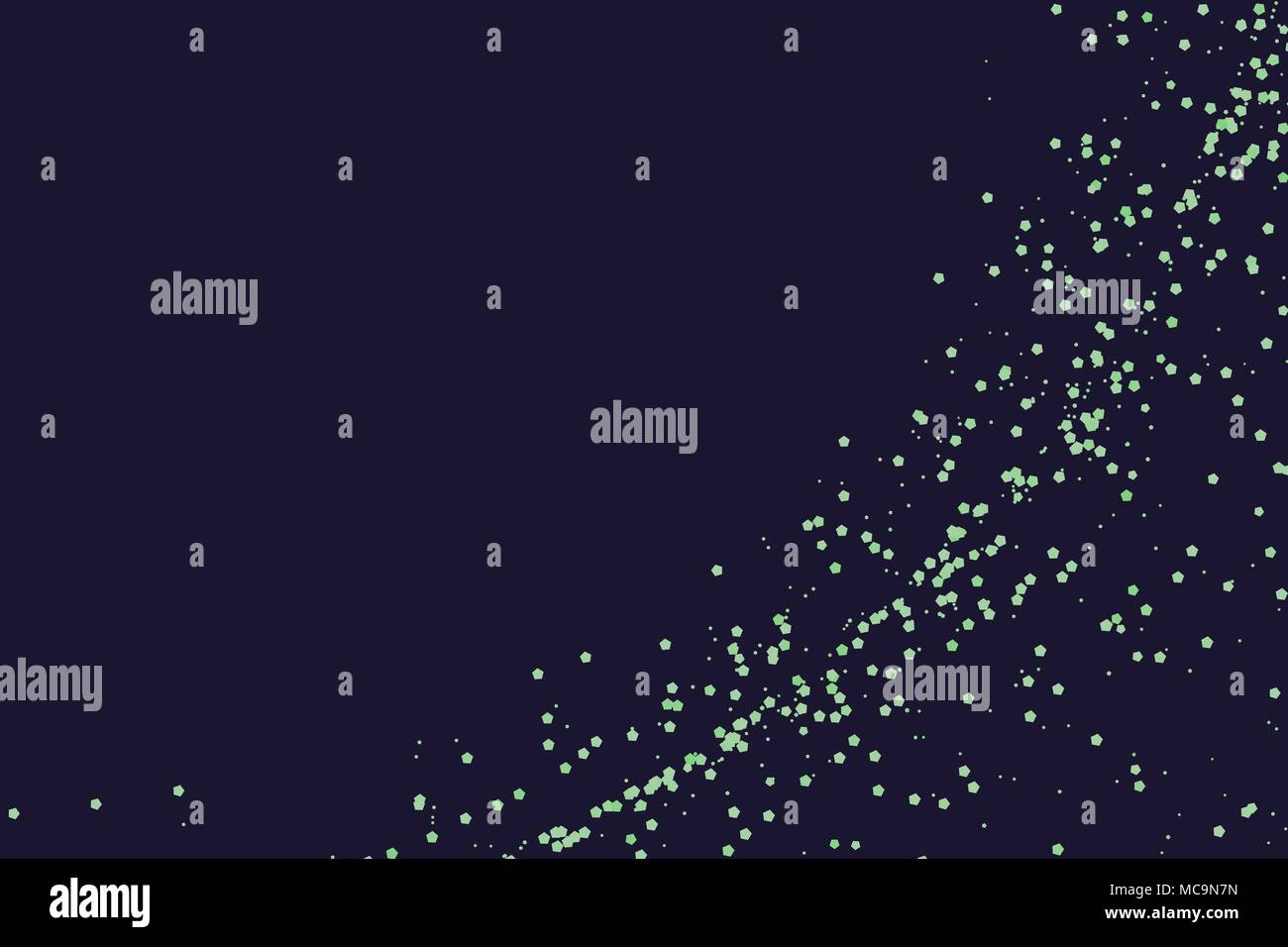 Color abstract motion, particle or random pattern generative art ...