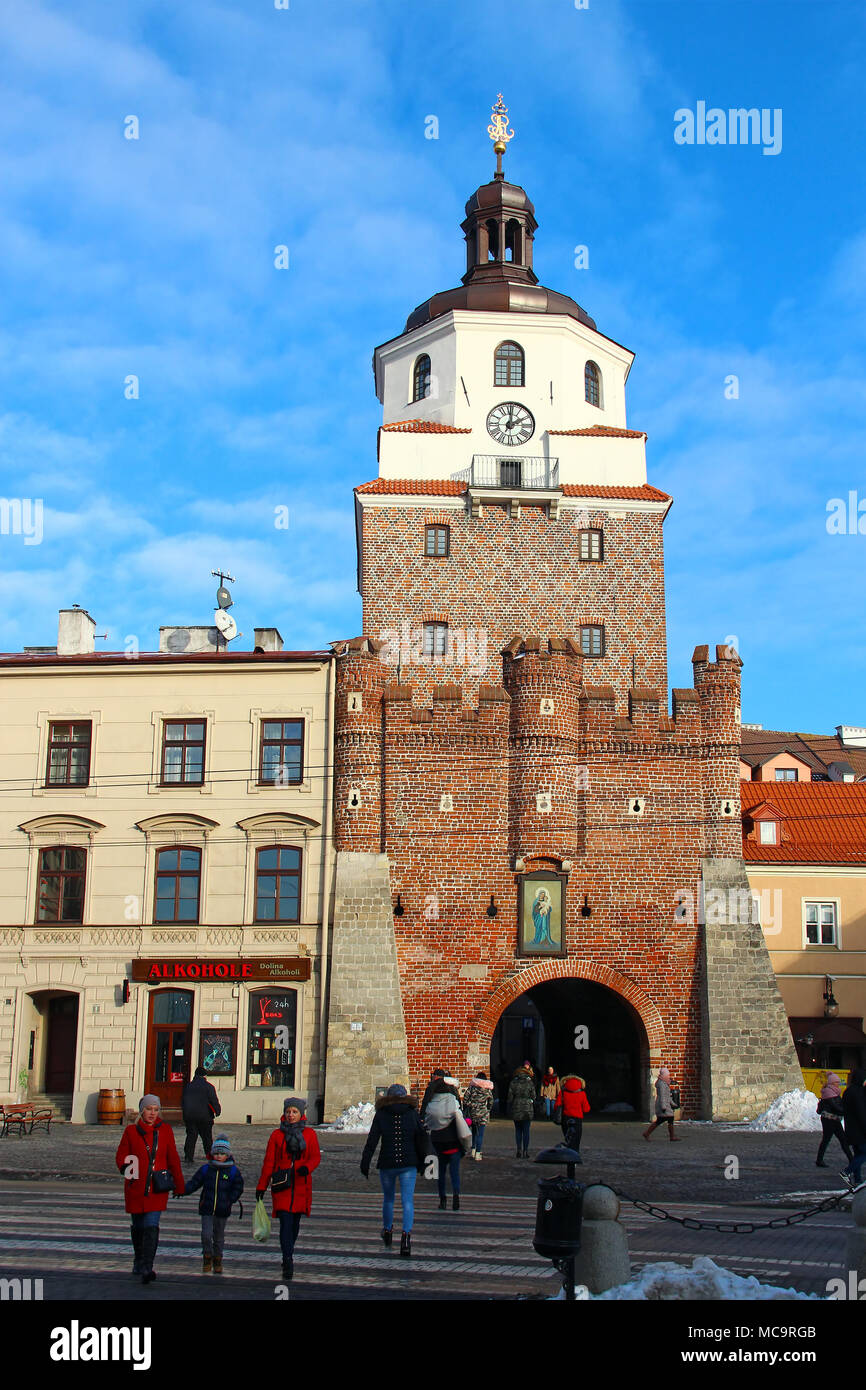 Krakow gate lublin hi-res stock photography and images - Alamy