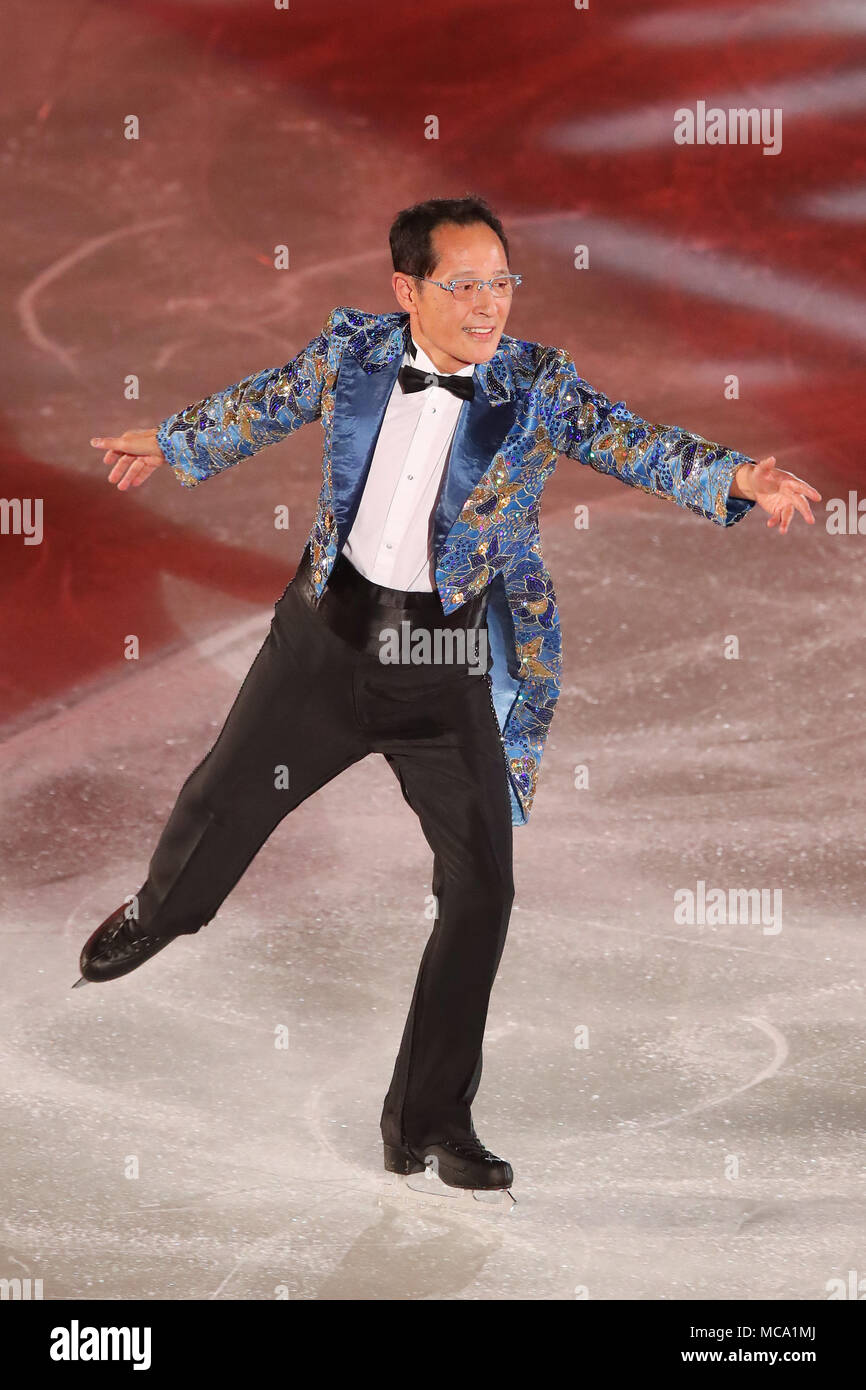 Musashino Forest Sport Centre, Tokyo, Japan. 13th Apr, 2018