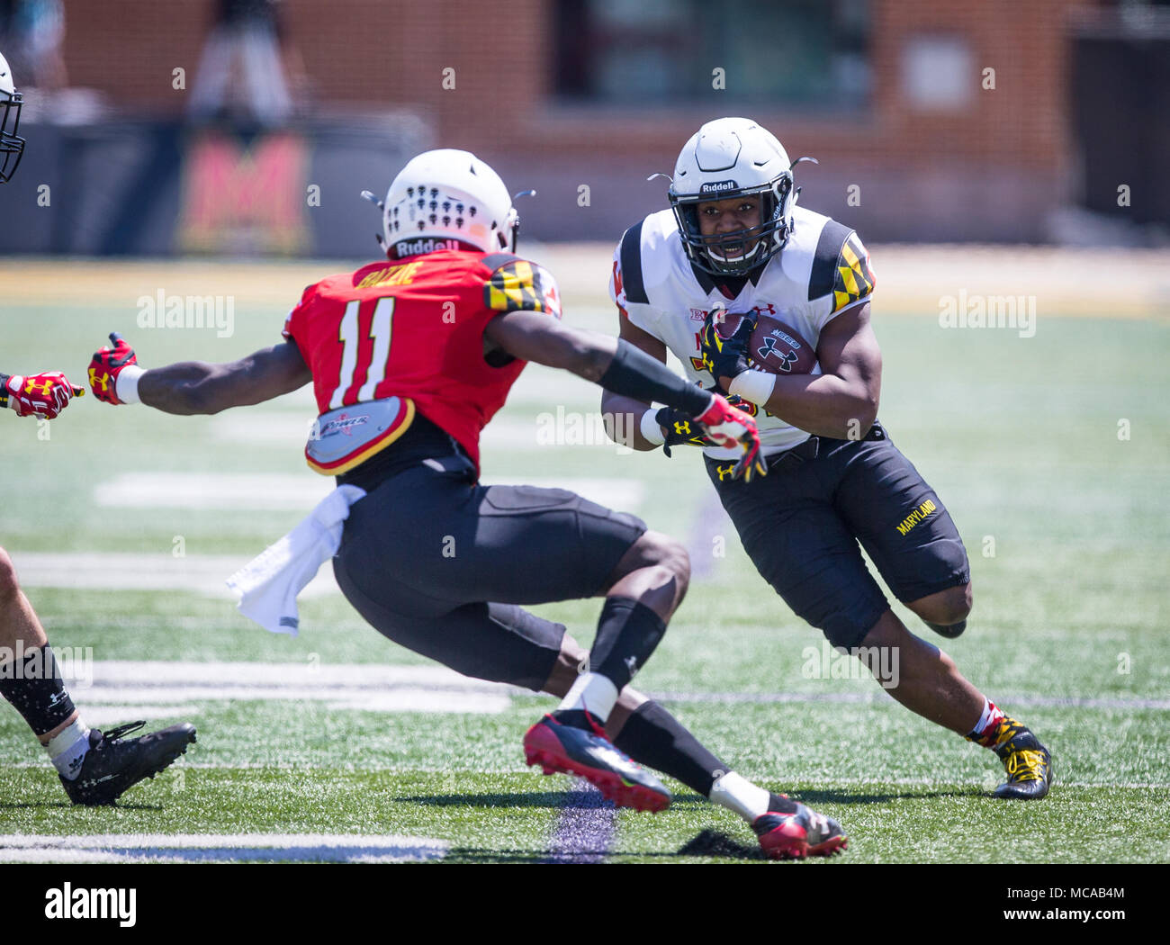 College Park Md Usa 14th Apr 2018 Maryland Terrapins