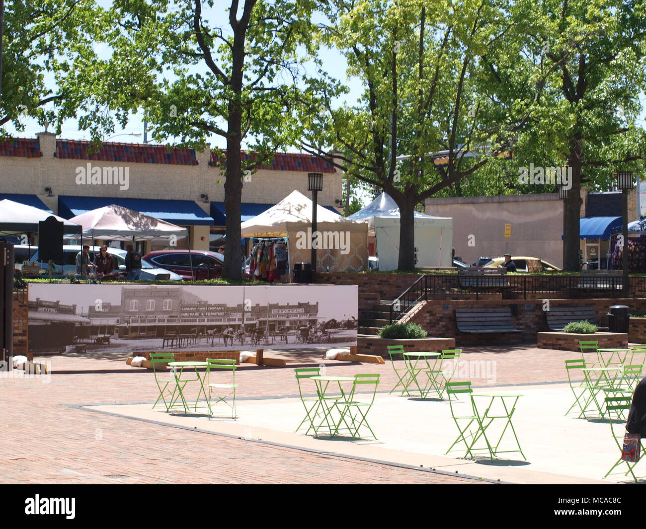 Dallas, USA 14th April 2018 Downtown Garland is holding Heritage