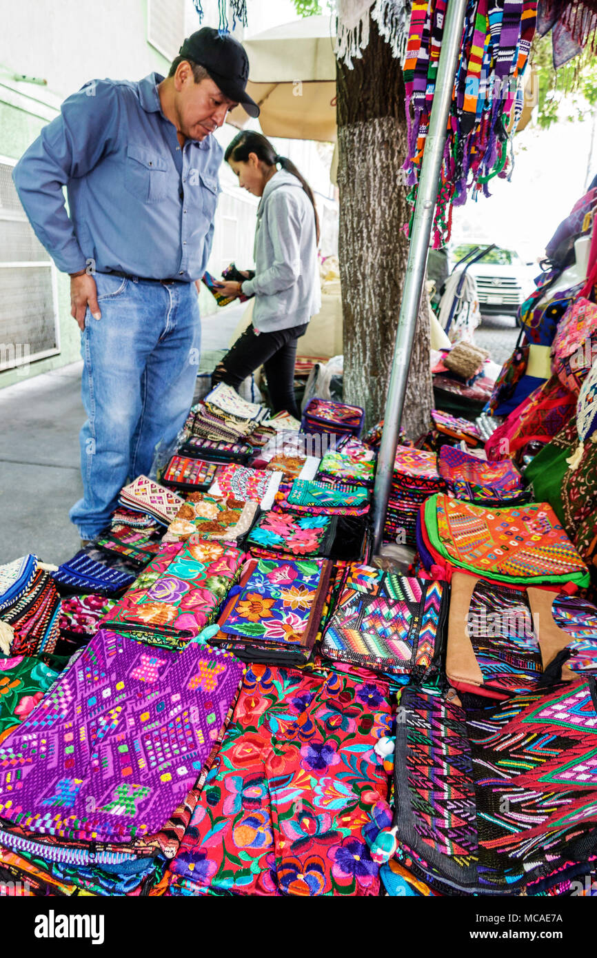 Mexico City,Mexican,Hispanic Latin Latino ethnic,Coyoacan,Del Carmen,Mercado de Coyoacan,market,shopping shopper shoppers shop shops market m Stock Photo
