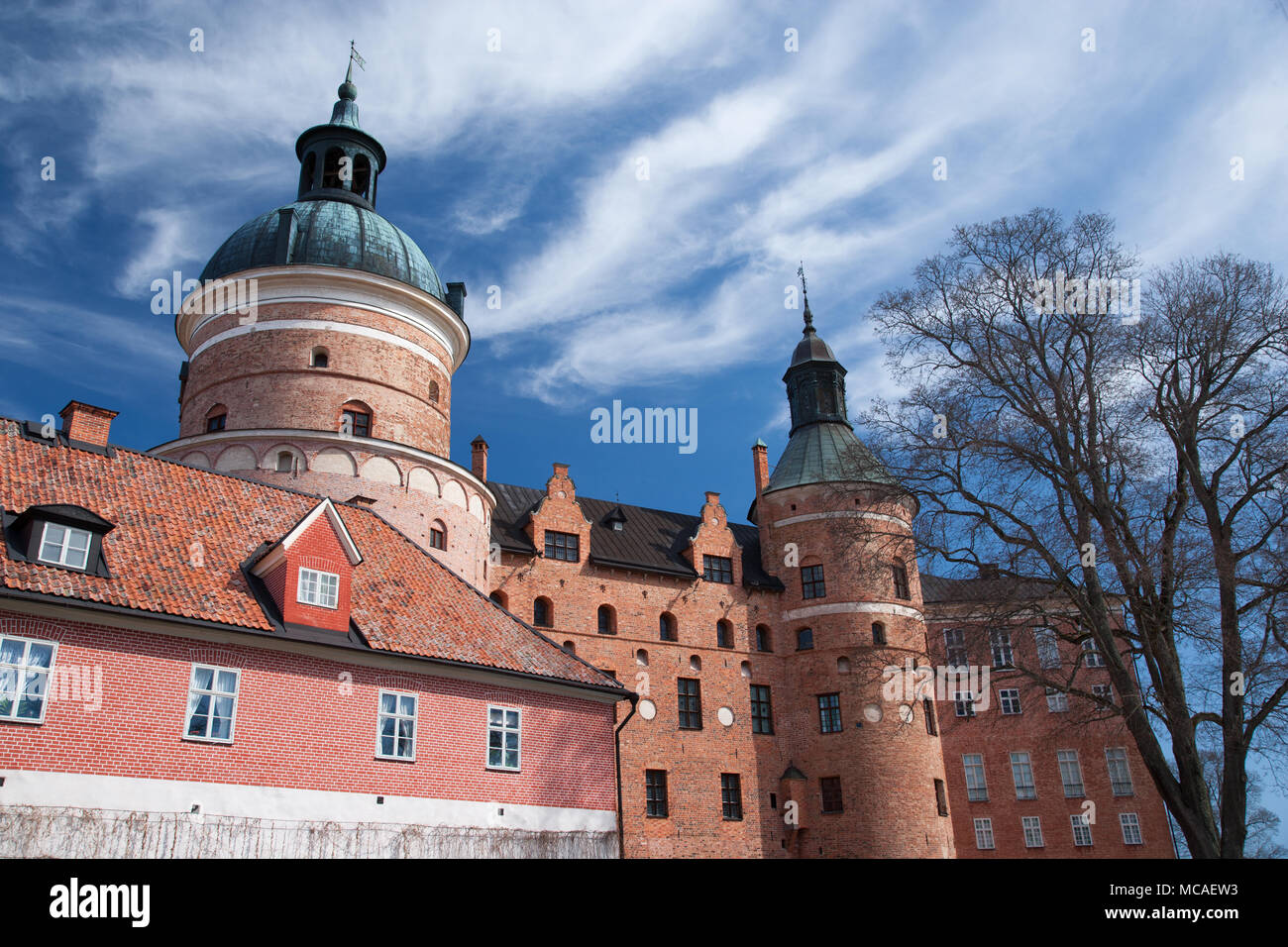 Gripsholm Castle, Mariefred (Sweden Stock Photo Alamy