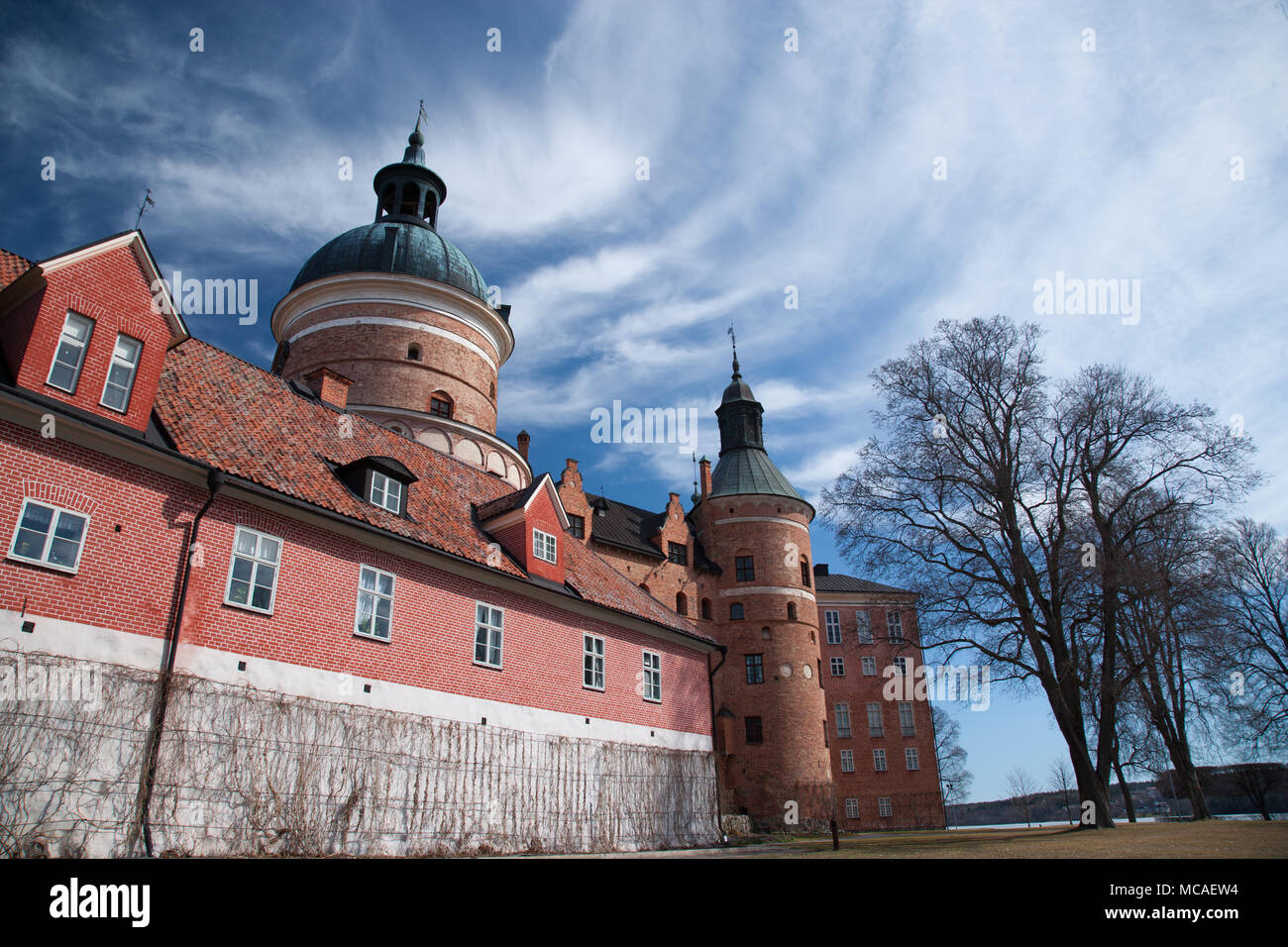 Gripsholm Castle, Mariefred (Sweden Stock Photo Alamy