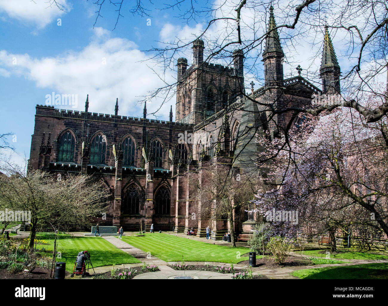 England tourist attractions places to visit in chester hi-res stock ...