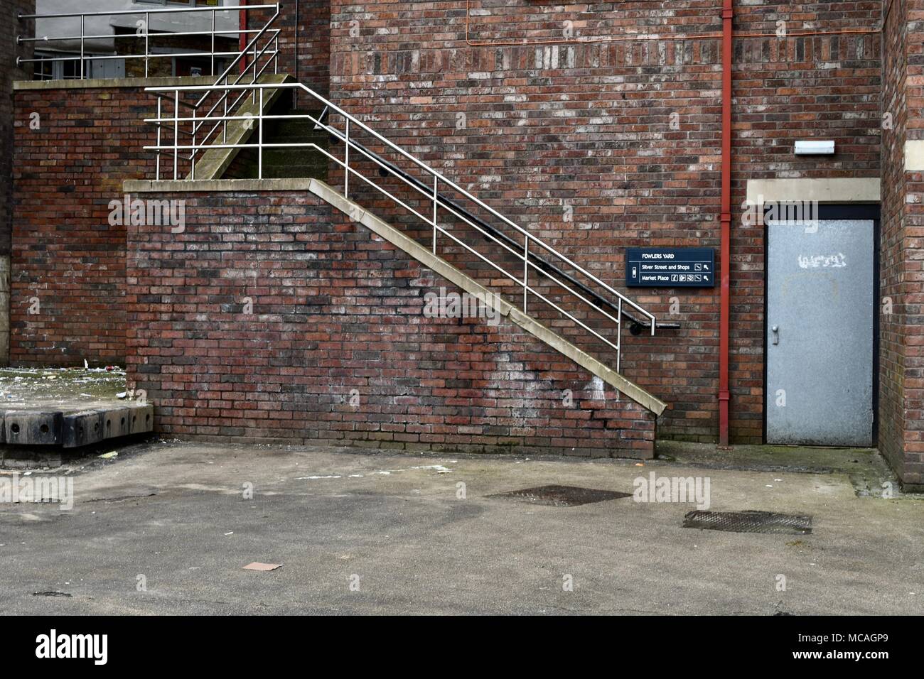 Fowlers Yard in Durham Stock Photo Alamy