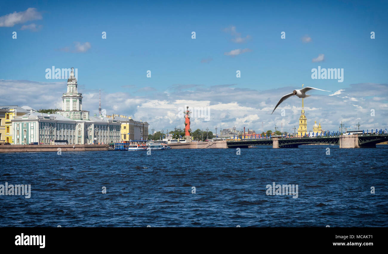 Saint Petersburg landmarks, Russia Stock Photo - Alamy