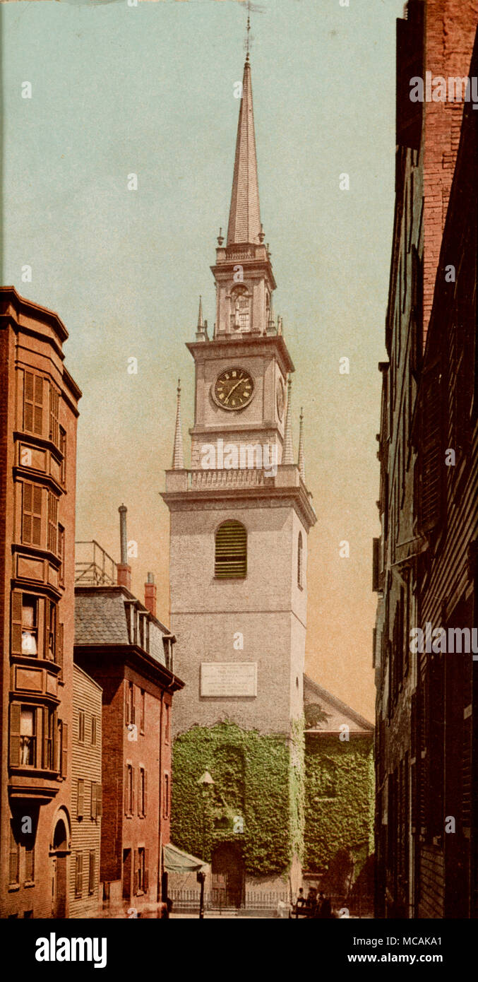 Old North Church Stock Photo - Alamy