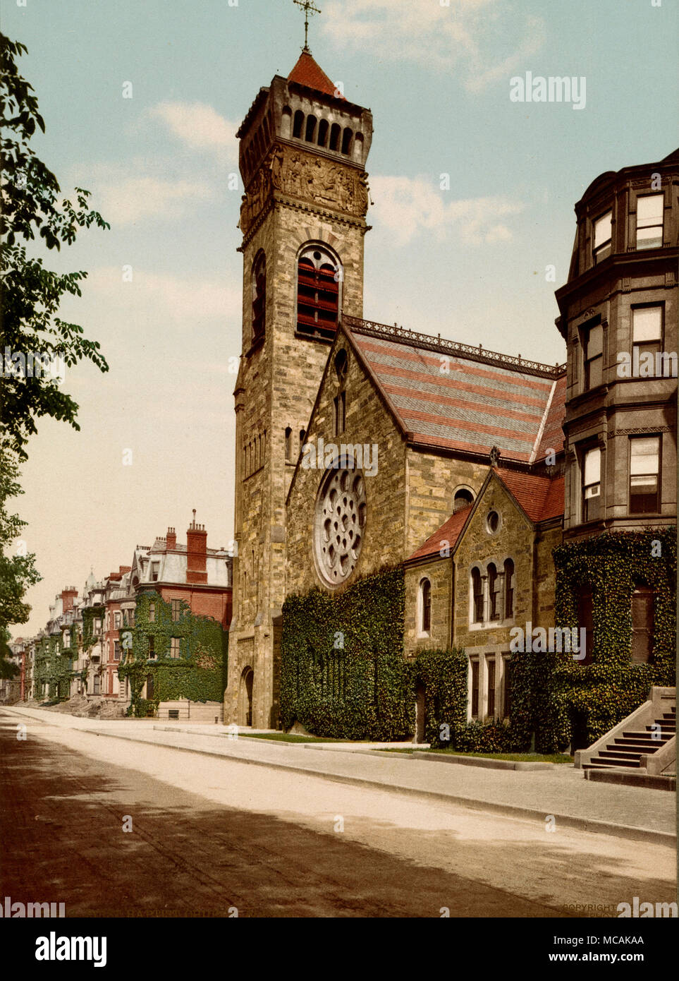 First Baptist Church Stock Photo