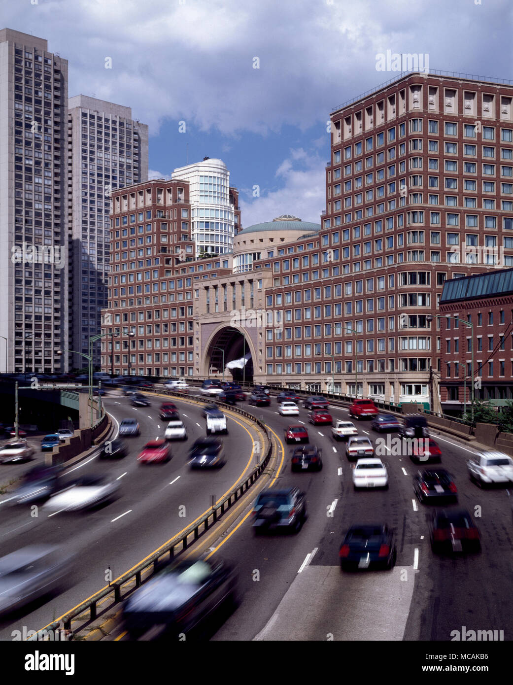 Elevated Super Highway Stock Photo Alamy