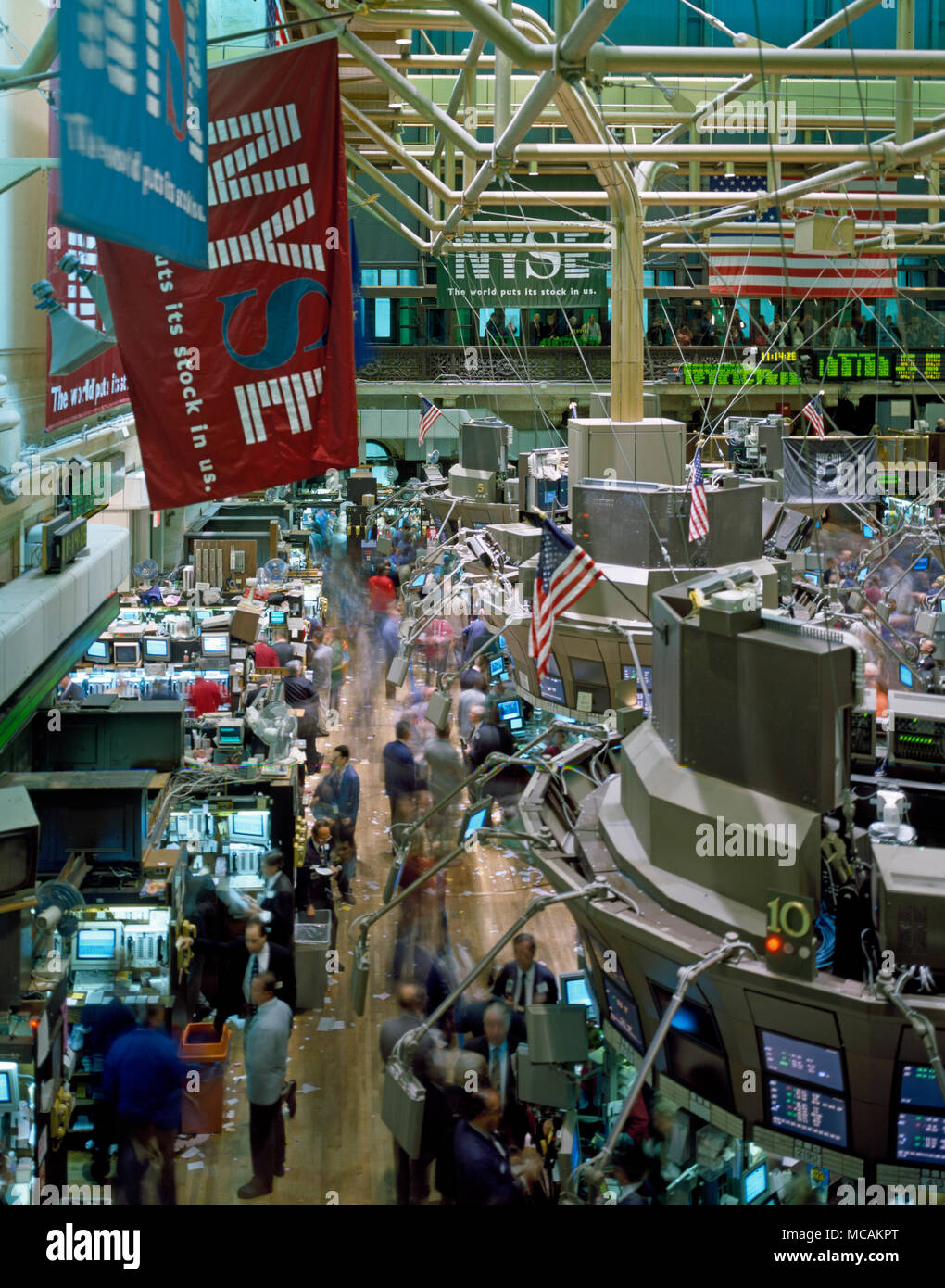 Stock Market Board New York Stock Photos & Stock Market Board New York