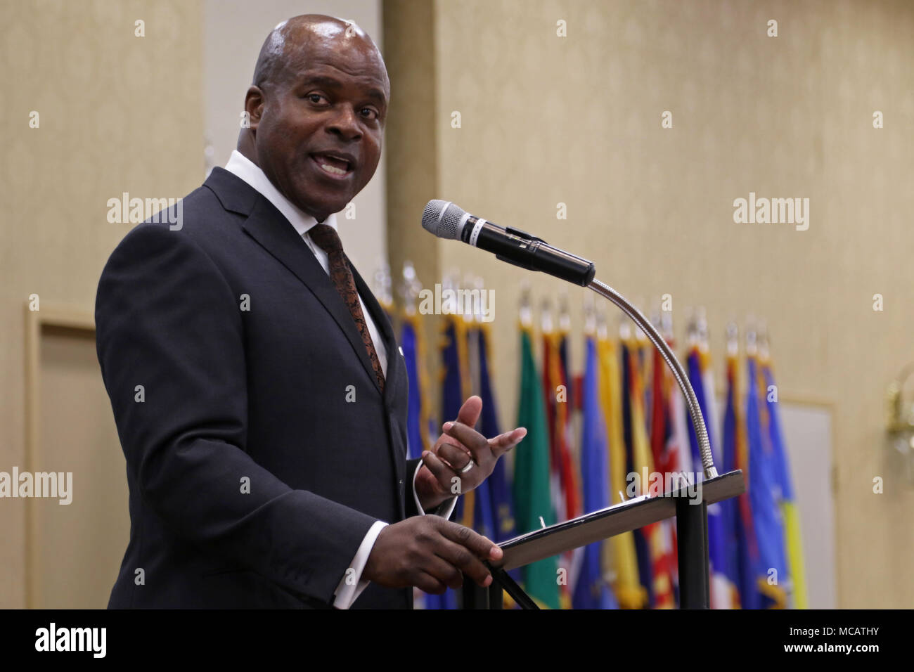 Howard, the first black person to be appointed as the