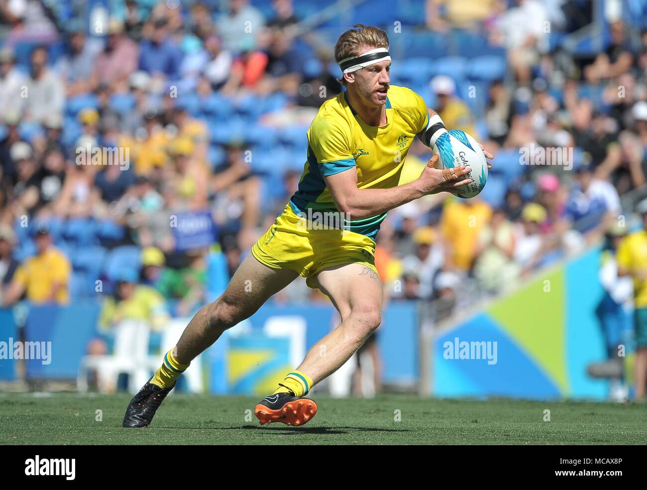 Queensland, Australia . 15th April, 2018. Ben O'DONNELL (AUS). Rugby 7s. XXI Commonwealth games