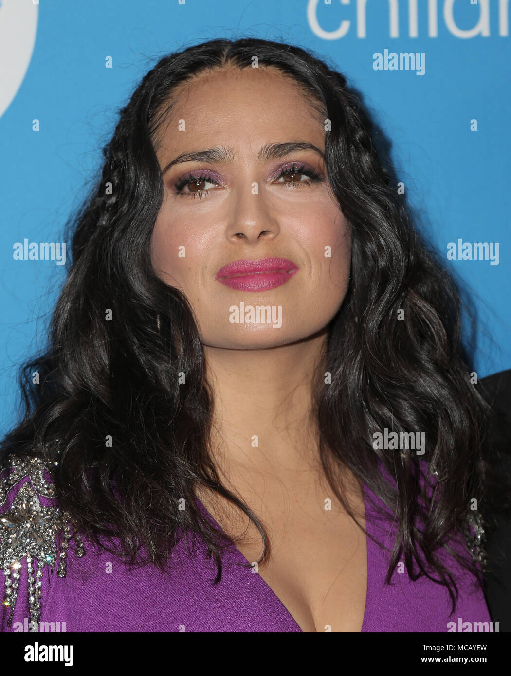Beverly Hills, California, USA. 14th April, 2018. Salma Hayek Pinault