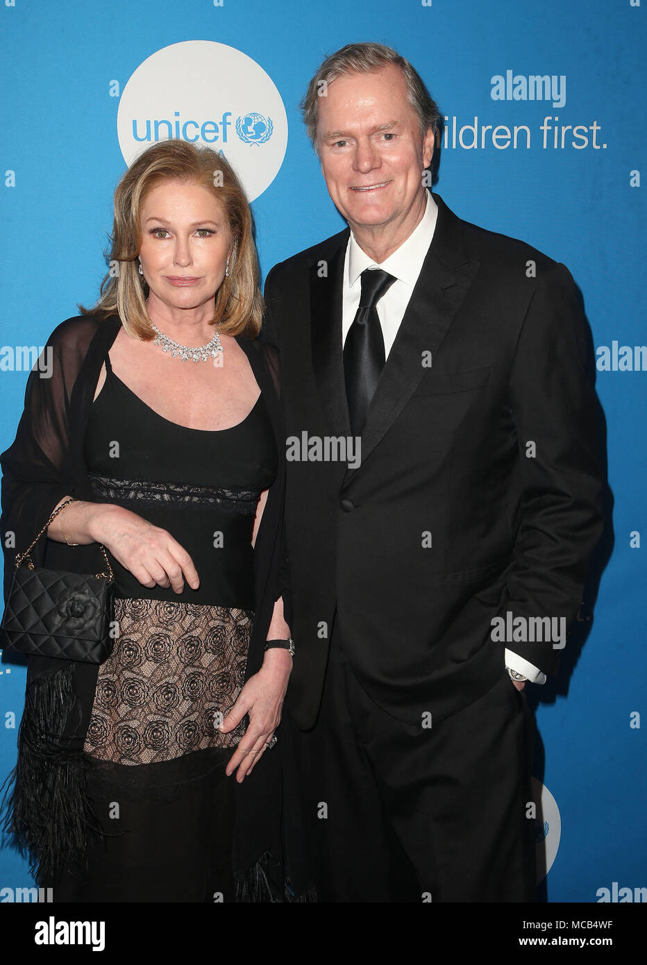 Beverly Hills, CA, USA. 14th Apr, 2018. 14 April 2018 - Beverly Hills, California - Kathy Hilton, Rick Hilton. Seventh Biennial UNICEF Ball Los Angeles held at The Beverly Wilshire Hotel. Photo Credit: F. Sadou/AdMedia Credit: F. Sadou/AdMedia/ZUMA Wire/Alamy Live News Stock Photo