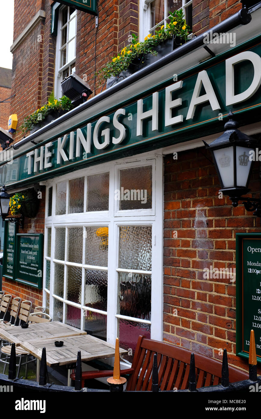 The Kings head Wheatley Street London W1 Stock Photo Alamy