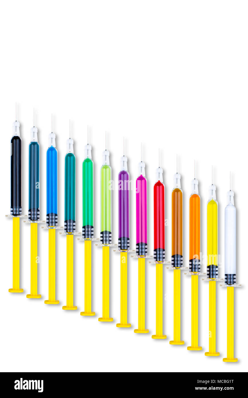 Syringes various Cut Out Stock Images & Pictures Alamy