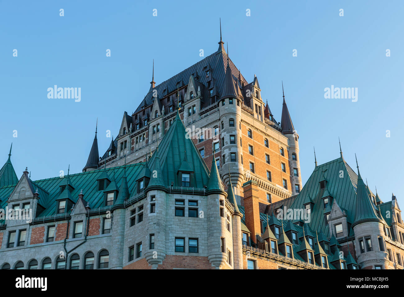 Château Frontenac, Québec, Québec Province, Canada Stock Photo