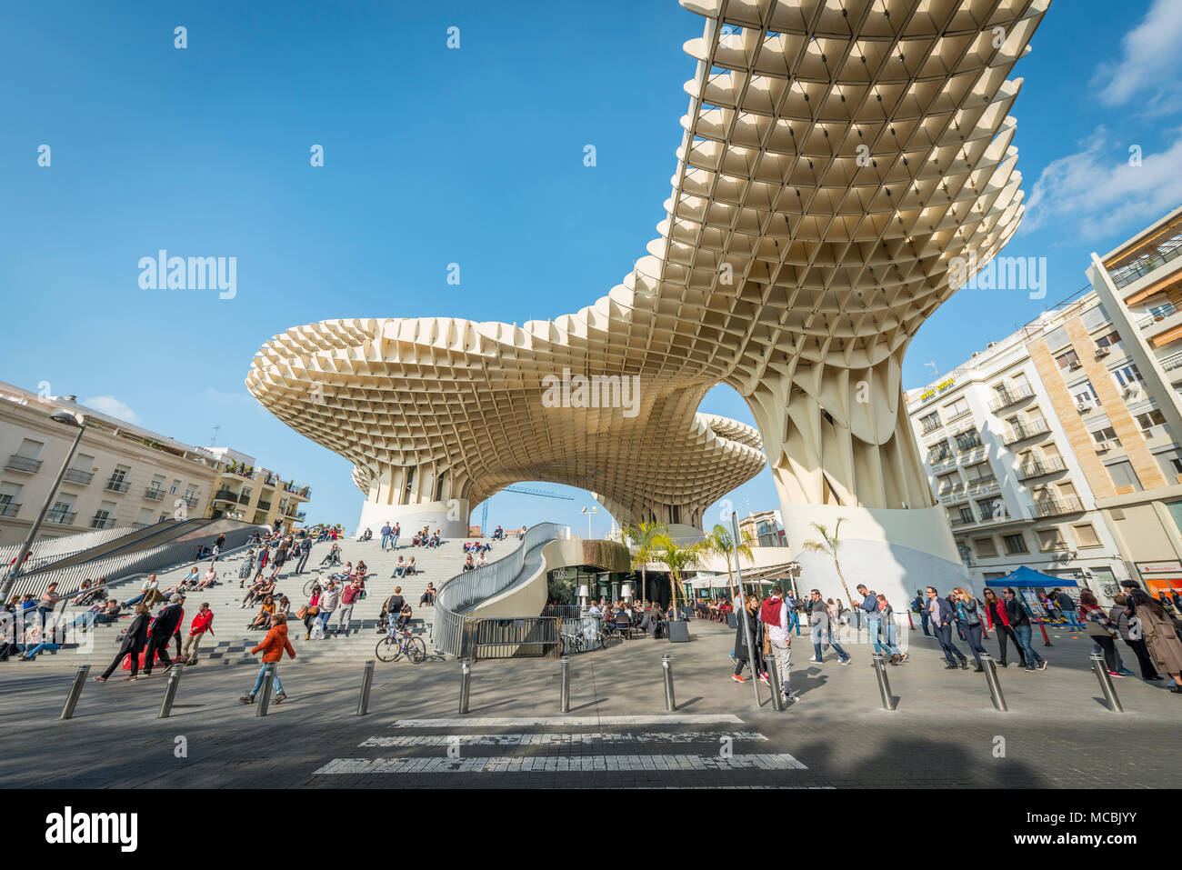 Metropol Parasol, Plaza de la Encarnacion, Seville, Andalusía, Spain Stock Photo Alamy Metropol Parasol, Plaza de la Encarnacion, Seville, Andalusía, Spain Stock Photo Alamy