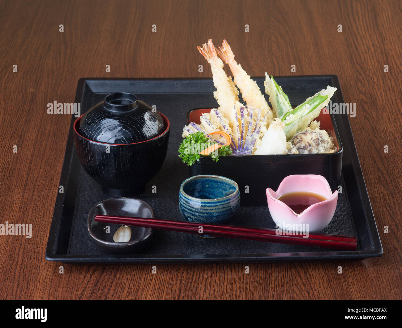 japanese cuisine. tempura. Deep fried mix vegetable on background Stock Photo Alamy