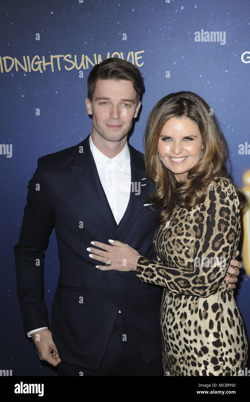 Film Premiere of Midnight Sun Featuring: Patrick Schwarzenegger, Maria