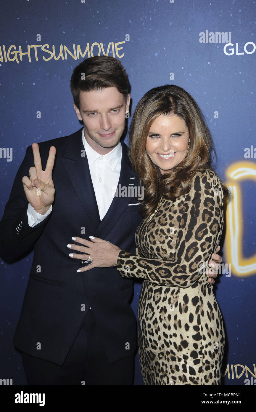Film Premiere of Midnight Sun Featuring: Patrick Schwarzenegger, Maria