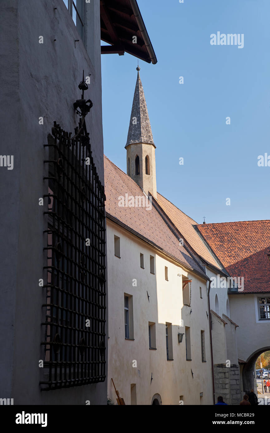 Klausen, medival town, South Tyrol, Italy Stock Photo