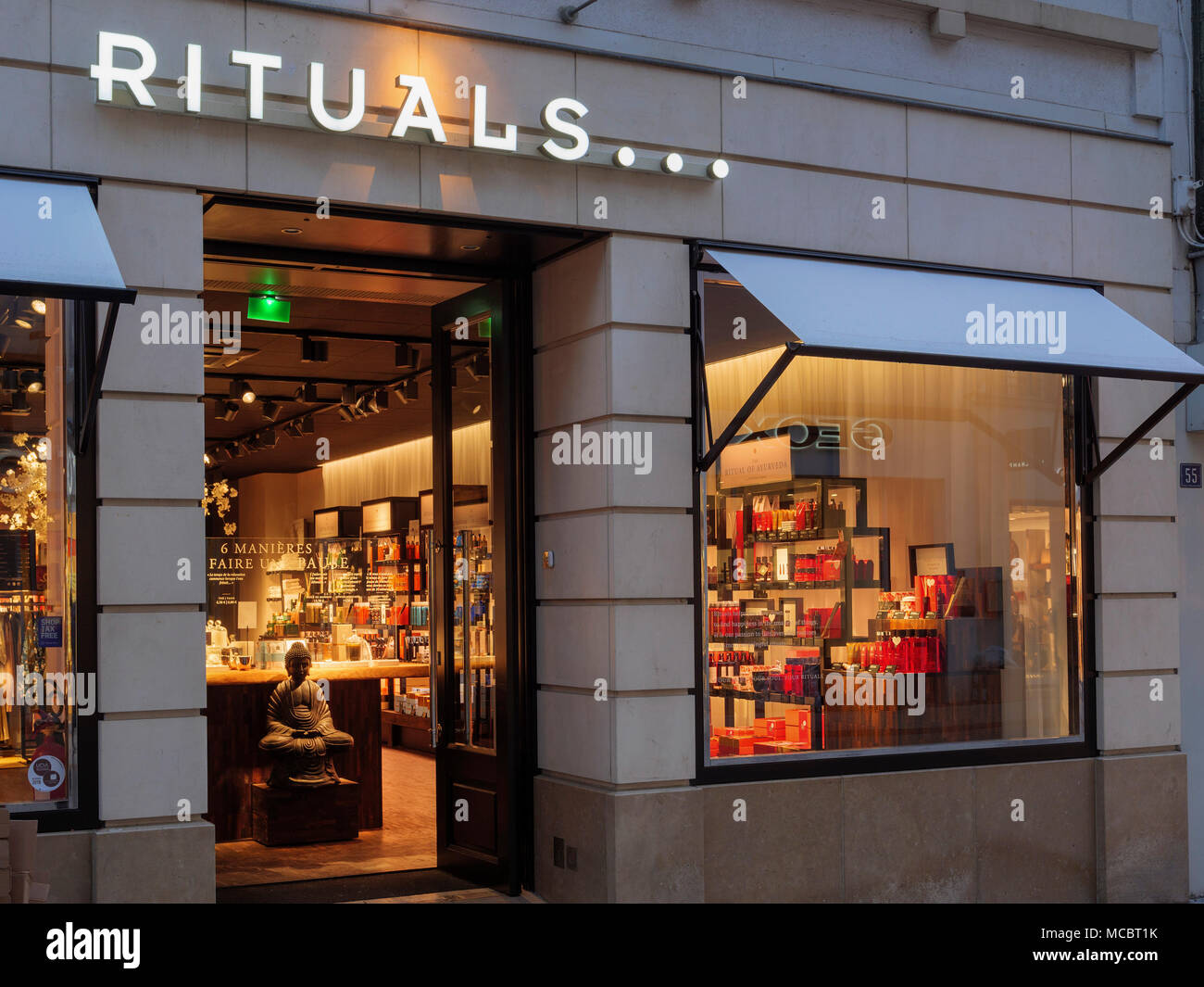 cosmetics at Grand Rue, Luxembourg City, Europe Stock Photo - Alamy