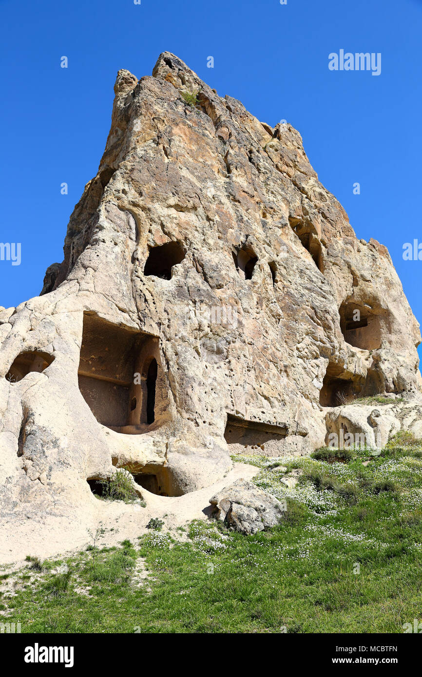 Cappadocia Ancient rock dwellings carved into natural volcanic rock