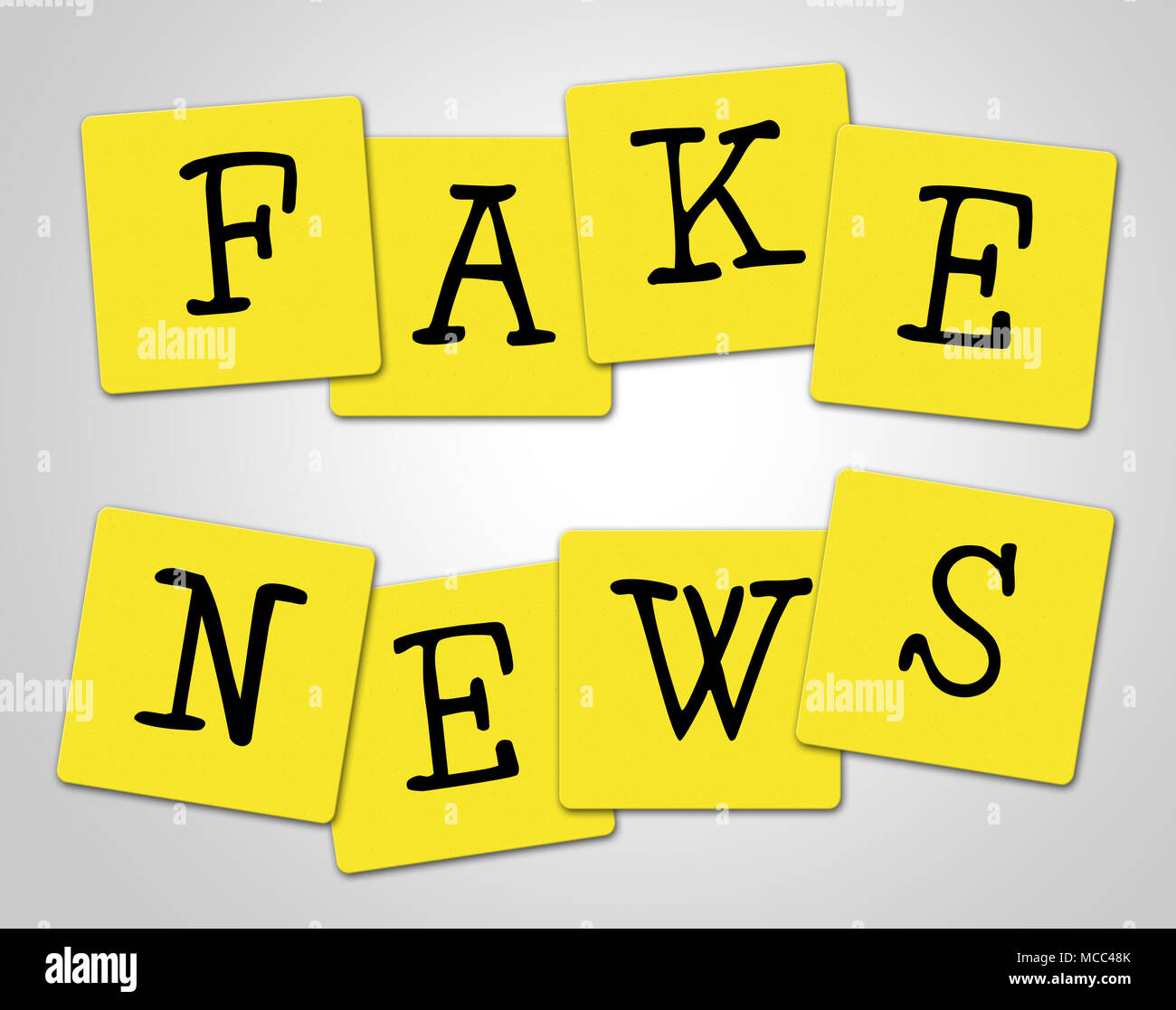 fake-news-notes-meaning-misinformation-3d-illustration-stock-photo-alamy