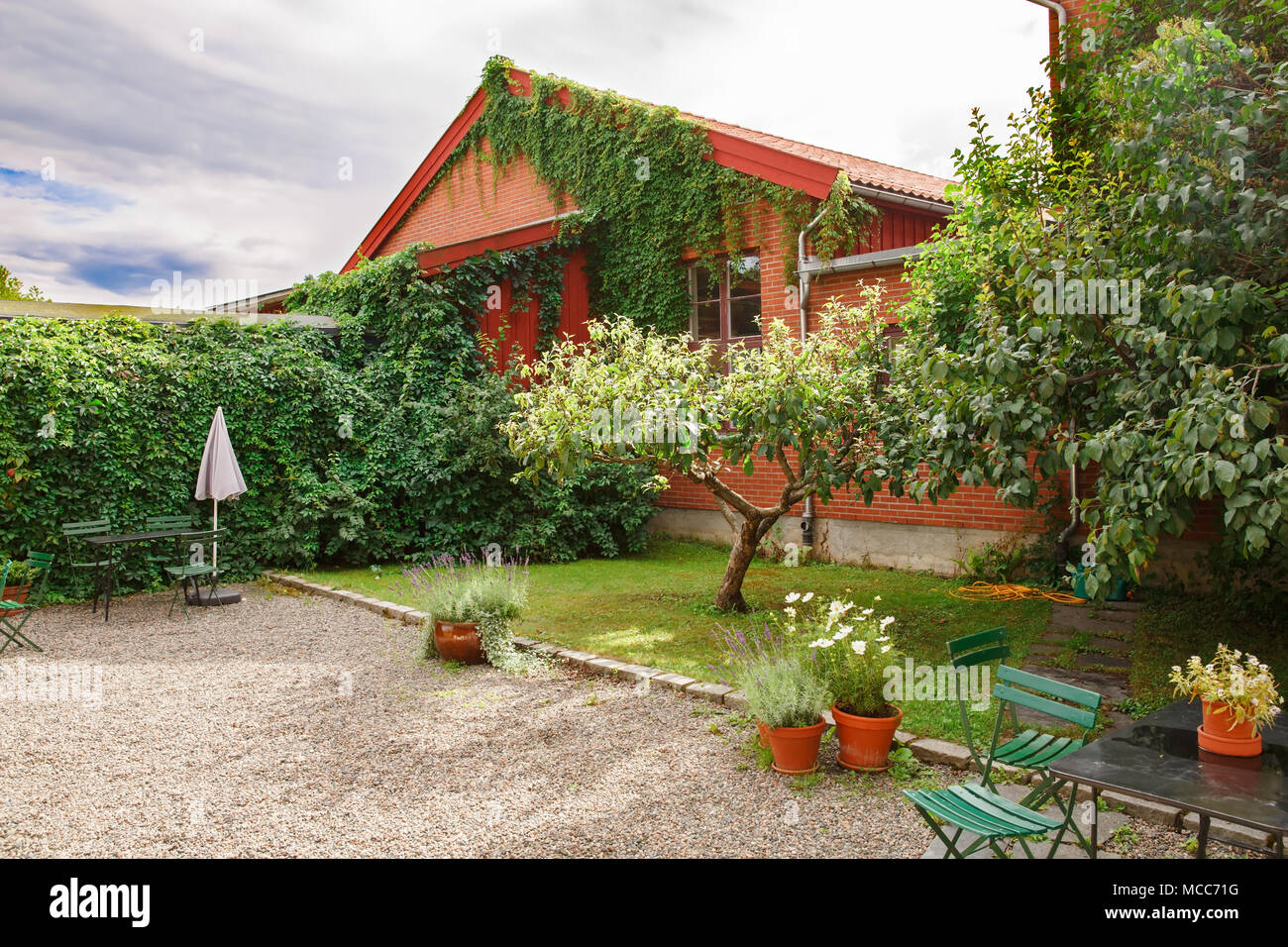 Traditional old house in Oslo, Norway Stock Photo Alamy