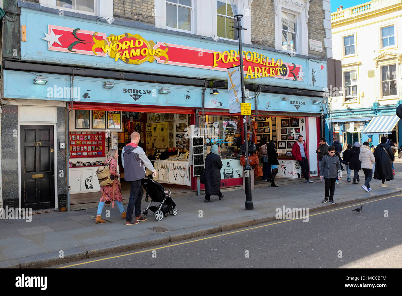 Portobello Road, Notting Hill, London, England, UK Stock Photo Alamy
