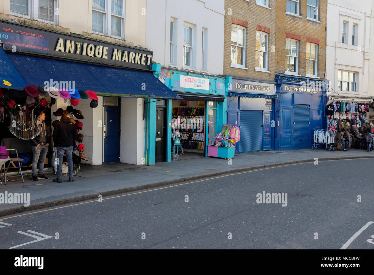 Portobello Road, Notting Hill, London, England, UK Stock Photo Alamy