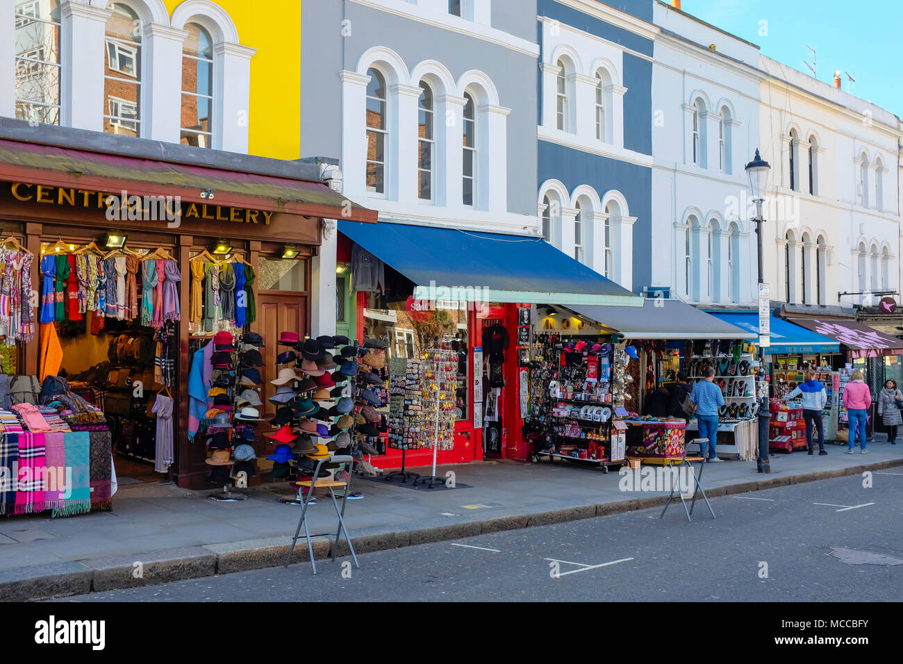 Colourful Houses in Notting Hill, London, UK Stock Photo Alamy