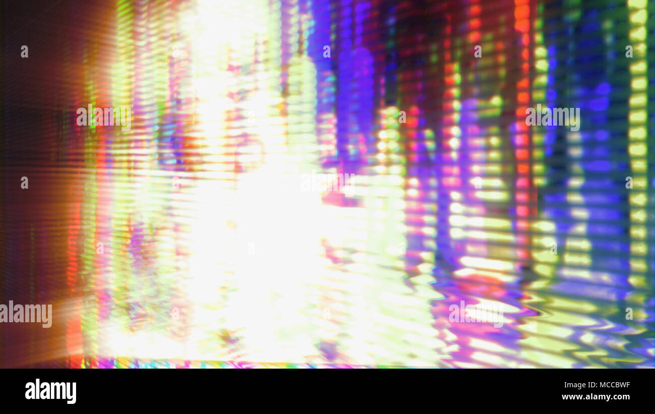 Data glitch random digital signal malfunction. High resolution illustration 11102 from a series of abstract futuristic technology. Stock Photo