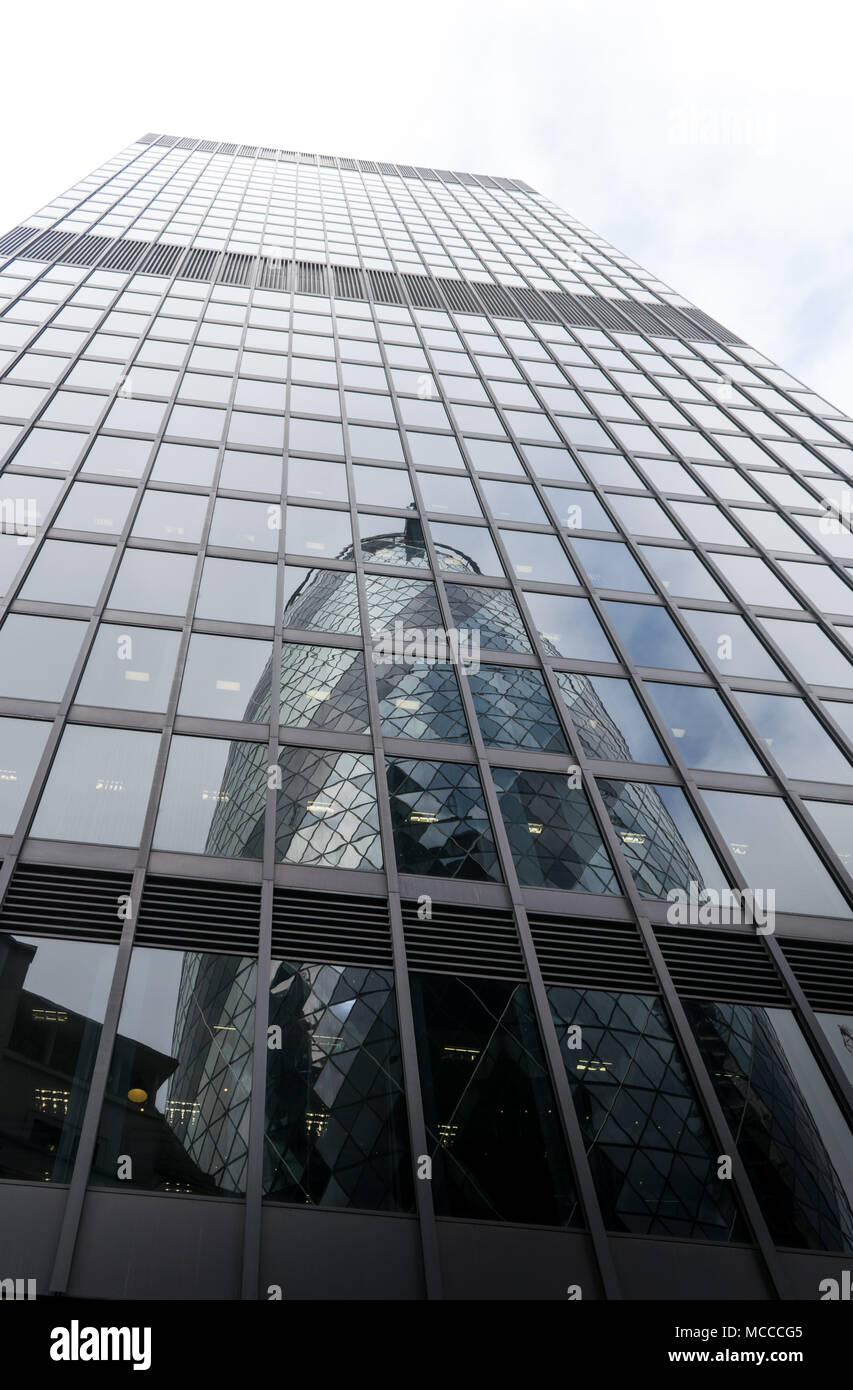 An old and modern architecture in London Stock Photo - Alamy