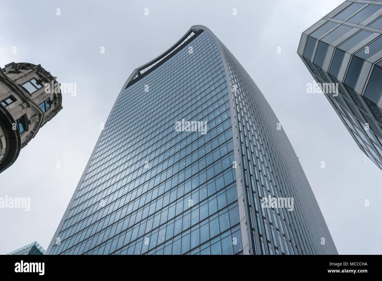 An old and modern architecture in London Stock Photo - Alamy