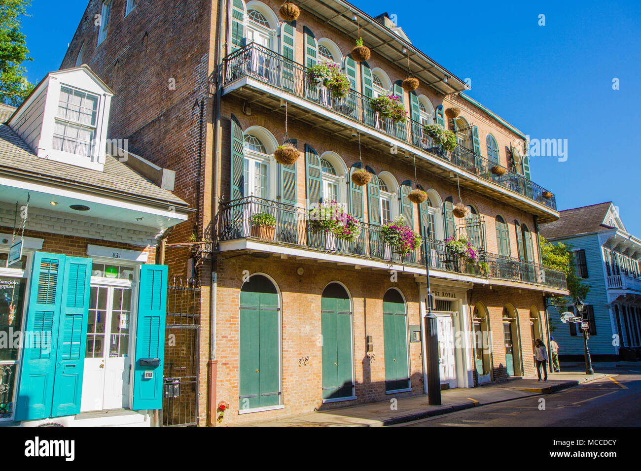 French Quarter architecture, New Orleans, Louisiana, United States