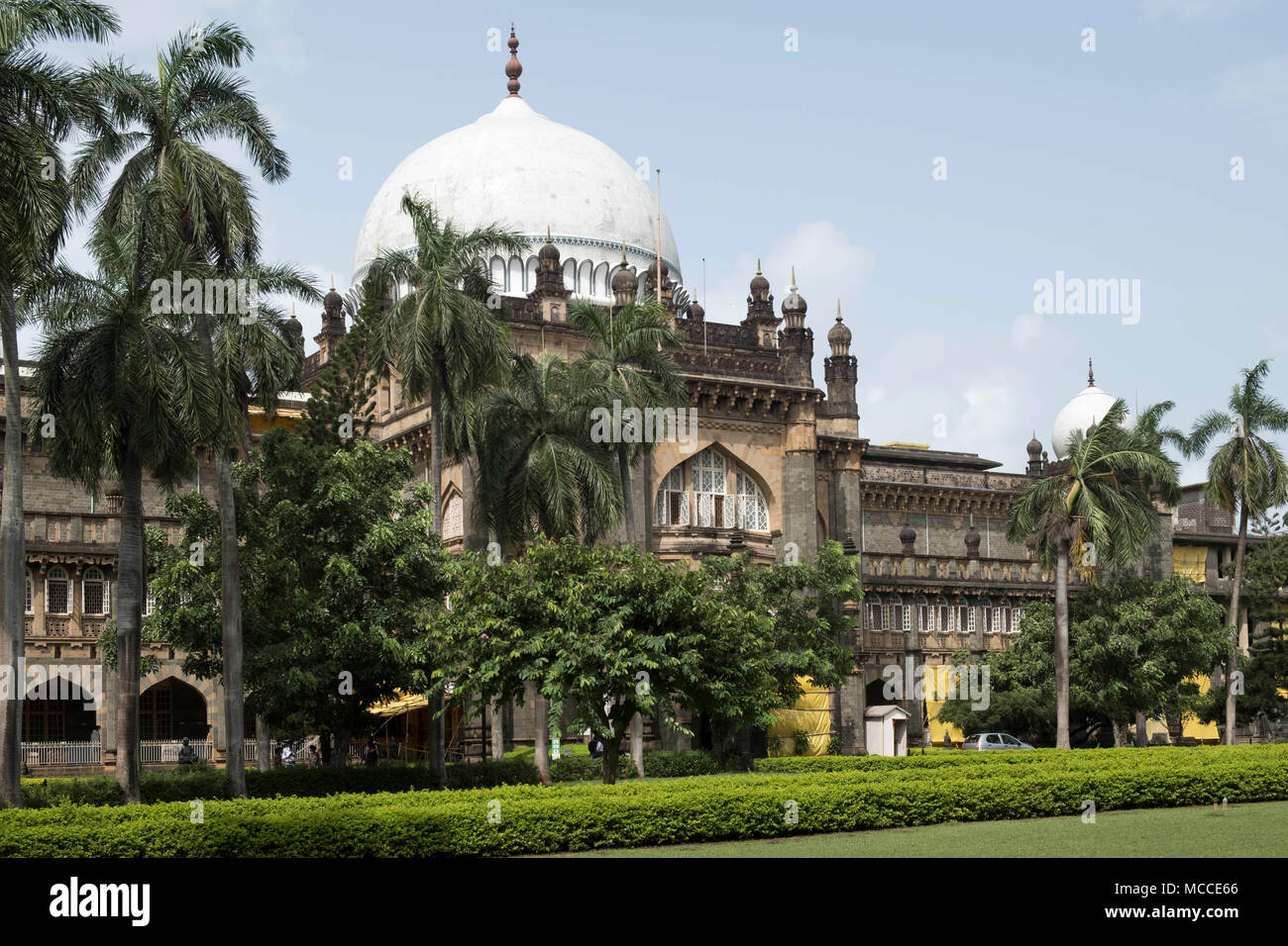 The Mumbai museum (Chhatrapati Shivaji Maharaj Vastu Sangrahalaya) formerly known as the Prince of Wales Musem of Western India, by George Wittet Stock Photo