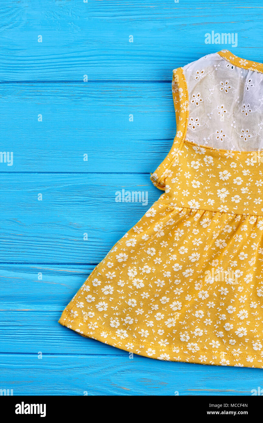 yellow gown for baby girl