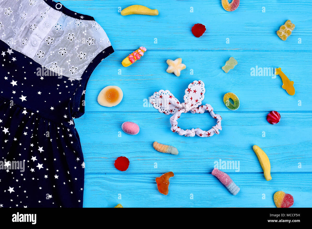 blue baby sweets