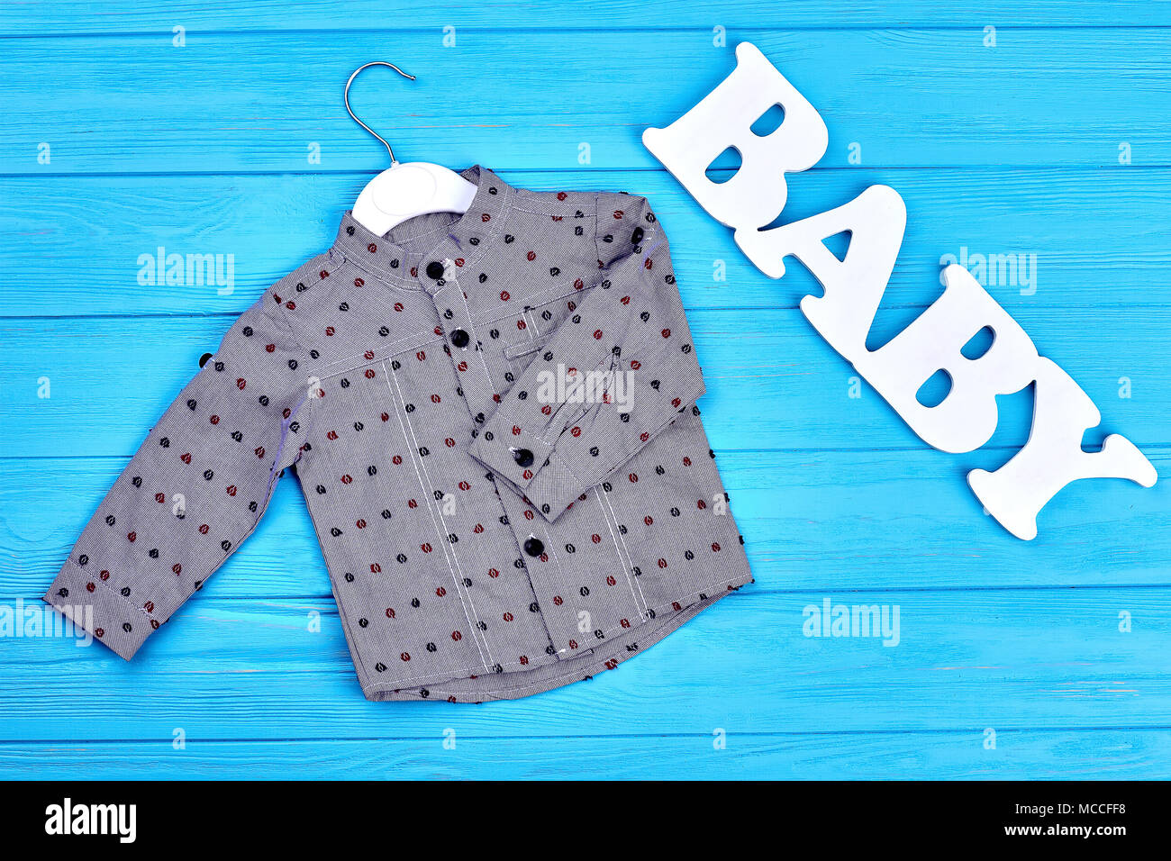 New Baby Boys Shirt Polyester Stuff In Navy Blue Colour Beautiful Design On Sale Price VBG760 main image 0