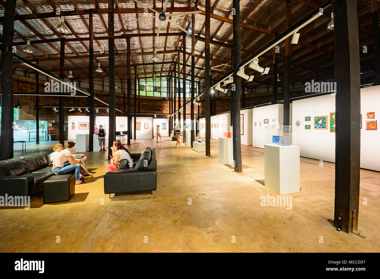 Artwork exhibited at the Tanks Arts Centre, Edge Hill, Cairns, Far