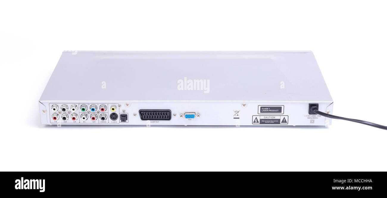 Dvd player Cut Out Stock Images & Pictures Alamy