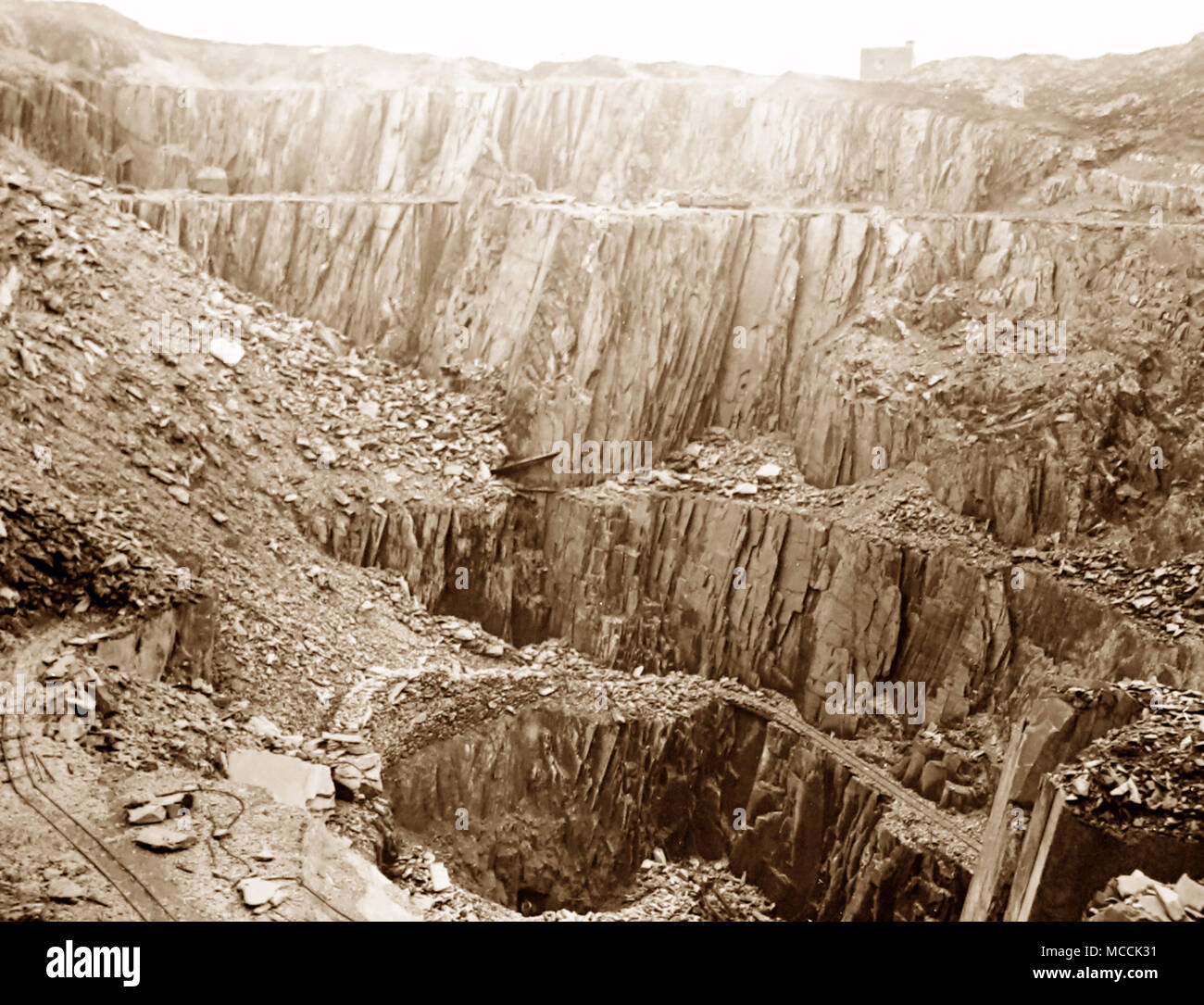 Welsh Slate Quarry High Resolution Stock Photography and Images Alamy